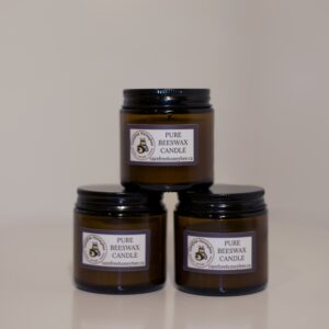 Beeswax Candle in a Jar