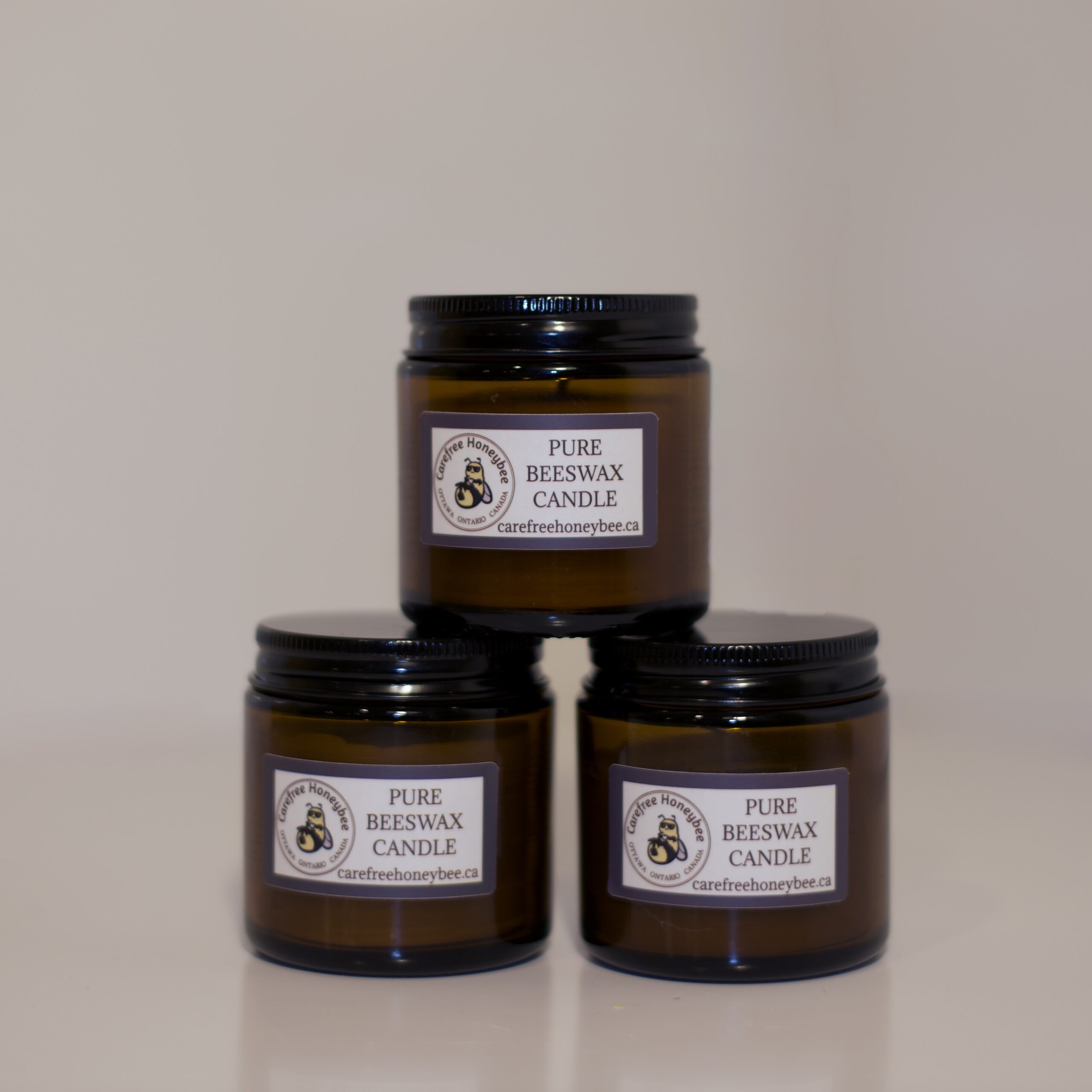 Beeswax Candle in a Jar