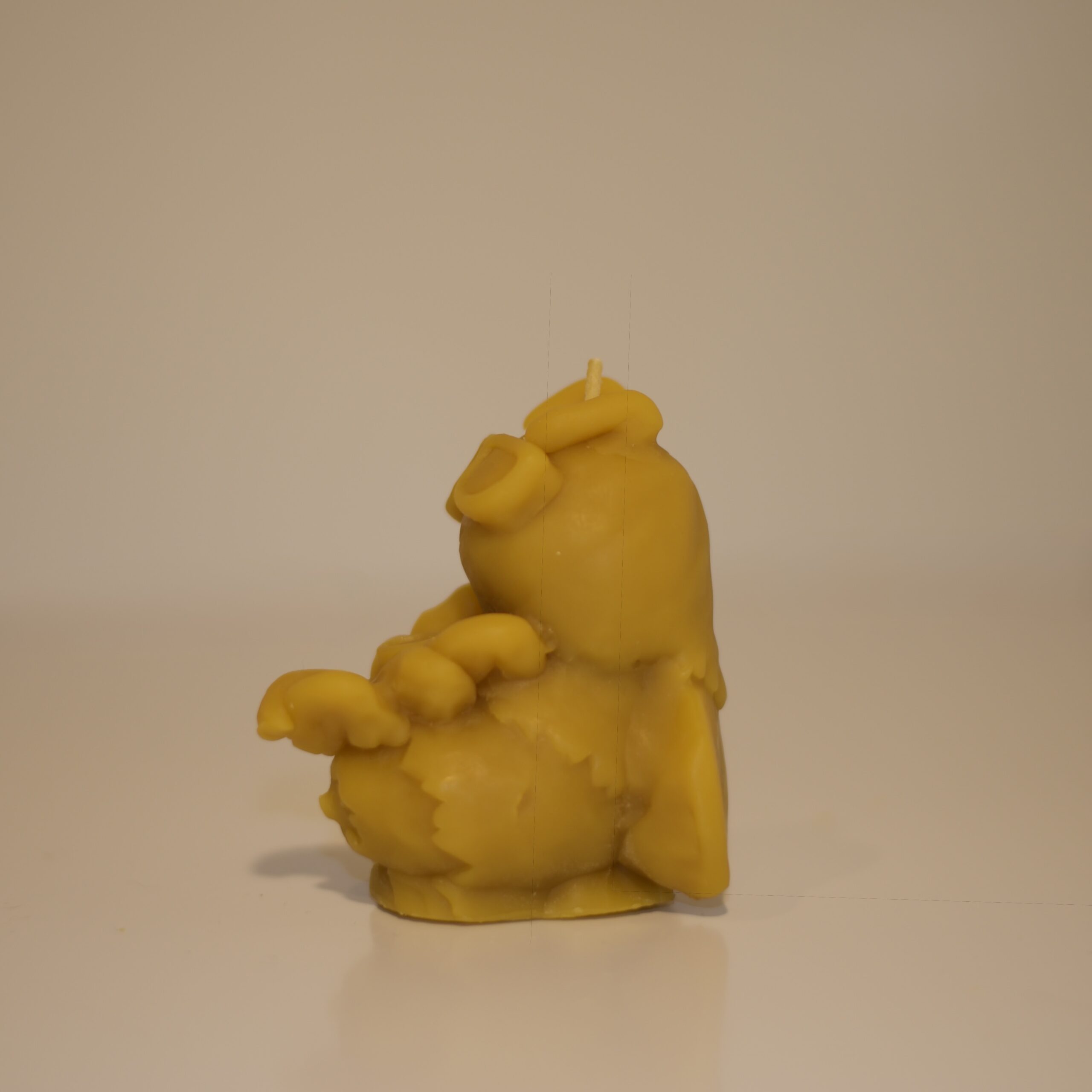 Carefree Honeybee Mascot Beeswax Candle - Image 4