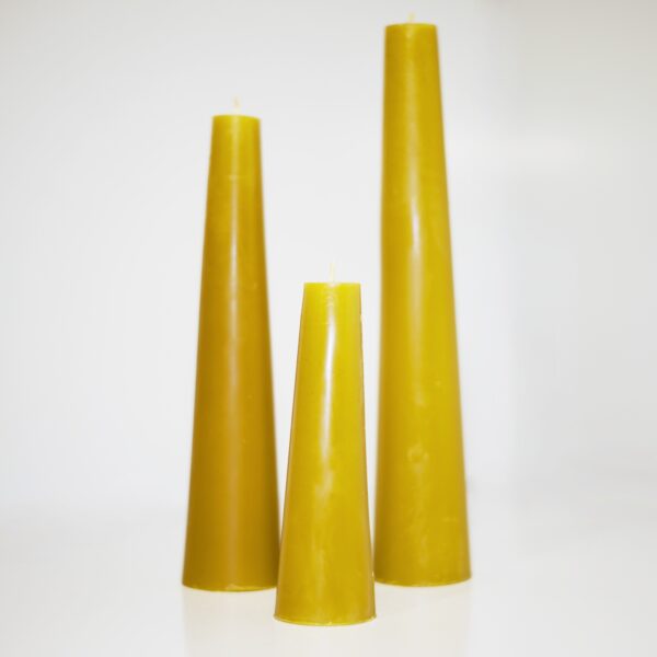 Beeswax Pillar Candles