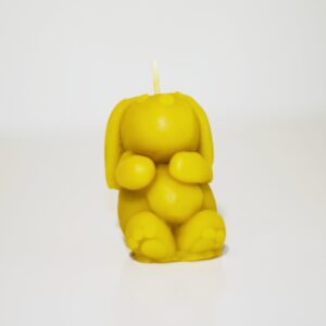 Year of the Rabbit Beeswax Candle