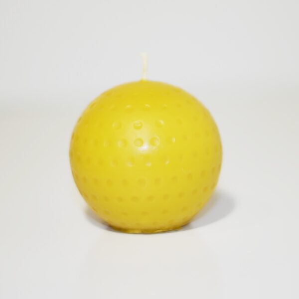 Field Hockey Ball Beeswax Candle