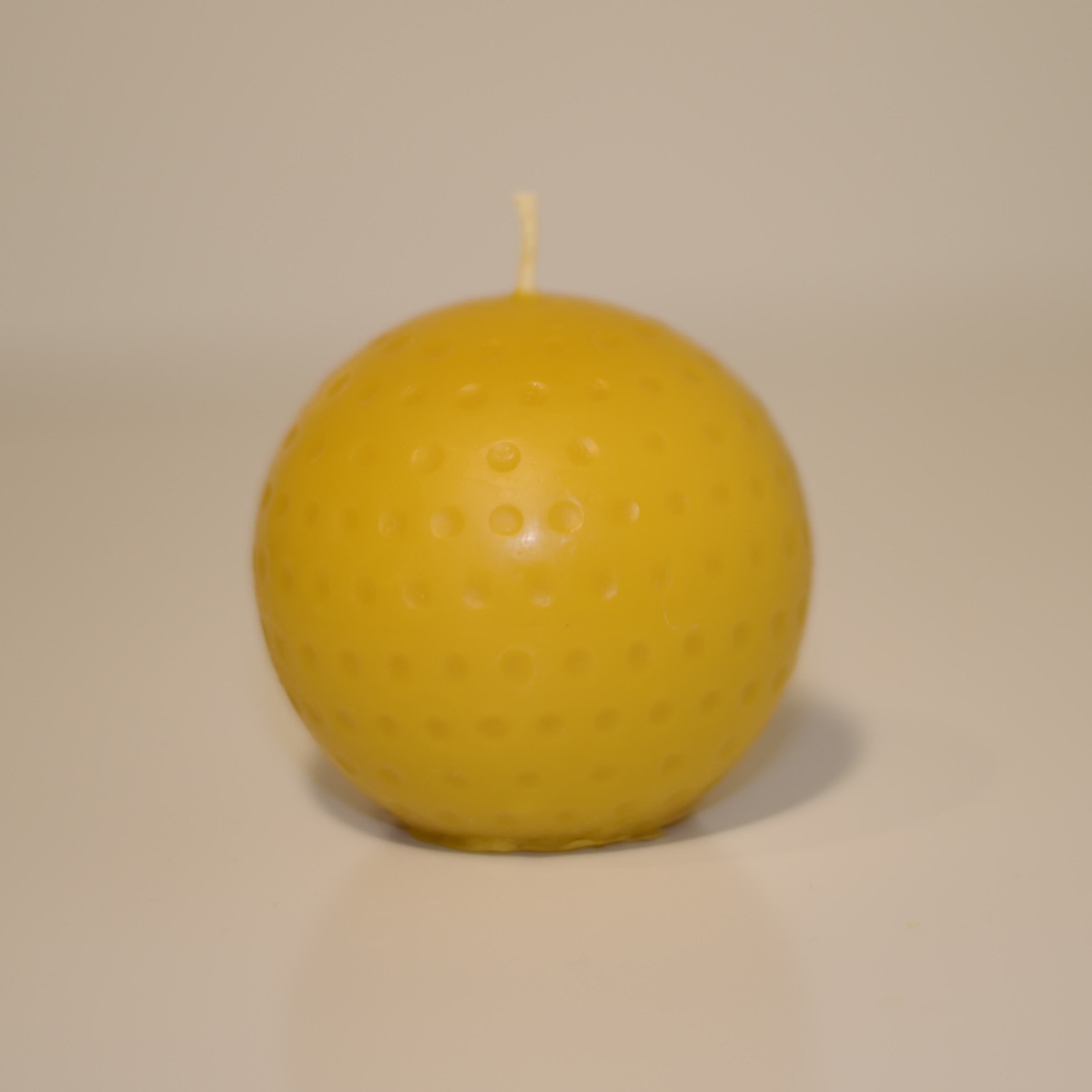 Field Hockey Ball Beeswax Candle